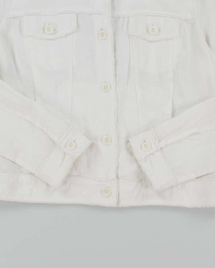 Tommy Bahama White Linen Jacket - L