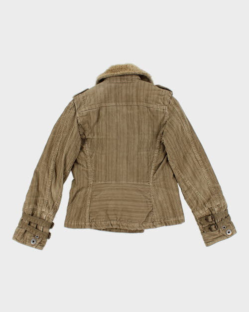 Y2k 00s Diesel Corduroy Lined Jacket - S