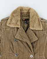 Y2k 00s Diesel Corduroy Lined Jacket - S