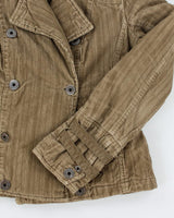 Y2k 00s Diesel Corduroy Lined Jacket - S