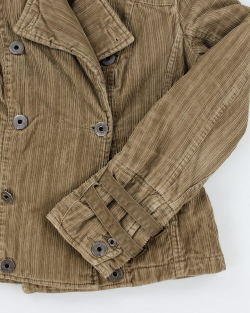 Y2k 00s Diesel Corduroy Lined Jacket - S