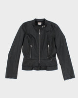 Y2k 00s Miss Sixty Faux Leather Jacket - M