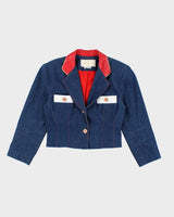 Margret Godfrey Denim Blazer Jacket - S
