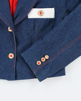 Margret Godfrey Denim Blazer Jacket - S