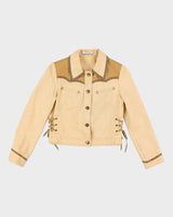 Y2k 00s Jessica Denim Western Jacket - S