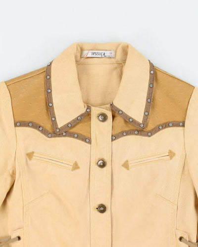Y2k 00s Jessica Denim Western Jacket - S