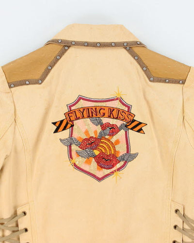 Y2k 00s Jessica Denim Western Jacket - S