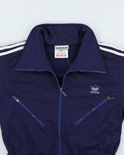 Vintage 90's Women's Adidas Tapered Track Jacket - M