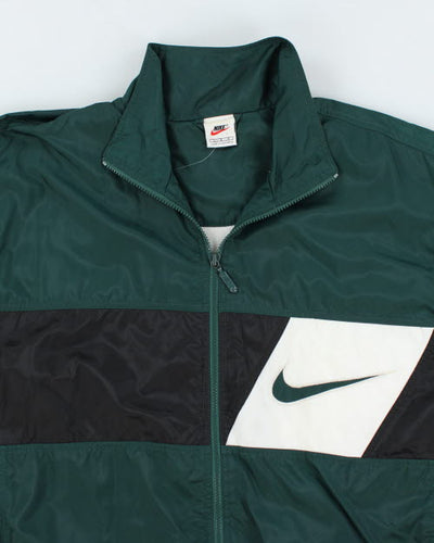 Vintage 90's Two Tone Nike Track Jacket - L