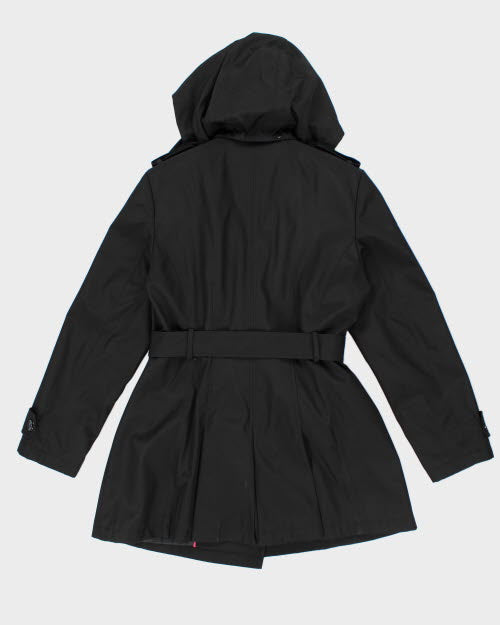 Guess Black Trench Coat - L