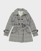 Soia &amp; Kyo Check Trench Coat - M