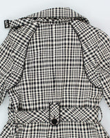 Soia &amp; Kyo Check Trench Coat - M