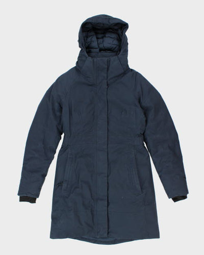 Vintage The North Face Women's Long Quilted Outdoors Jacket - S
