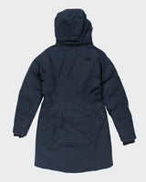 Vintage The North Face Women's Long Quilted Outdoors Jacket - S