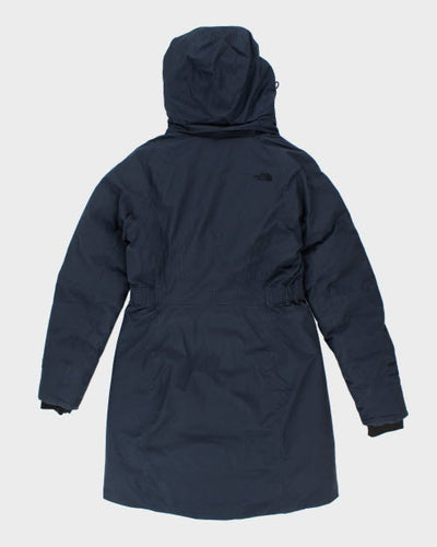 Vintage The North Face Women's Long Quilted Outdoors Jacket - S