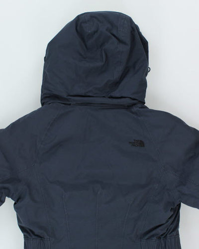 Vintage The North Face Women's Long Quilted Outdoors Jacket - S