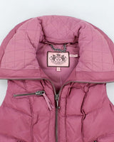 Vintage Y2K Juicy Couture Sleeveless Puffer Vest - S