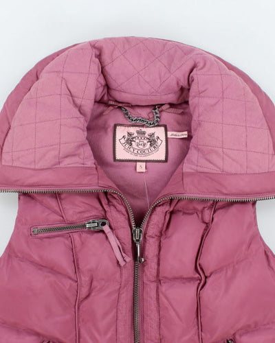 Vintage Y2K Juicy Couture Sleeveless Puffer Vest - S