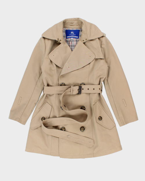 Vintage Women's Burberry Blue Label Trench Coat - S