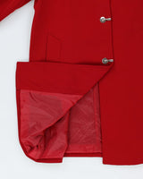 London Fog Red Hooded Mac - L
