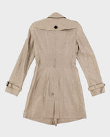 Burberry Silk &amp; Linen Coat - XS