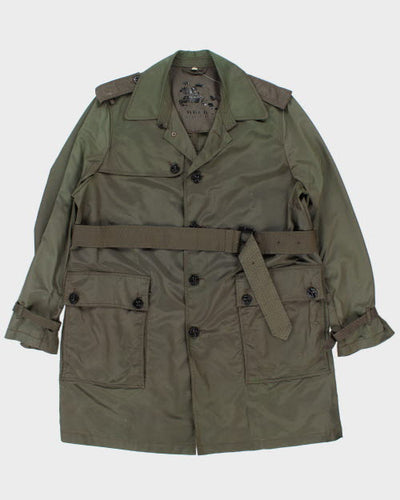 Burberry Green Raincoat - XL