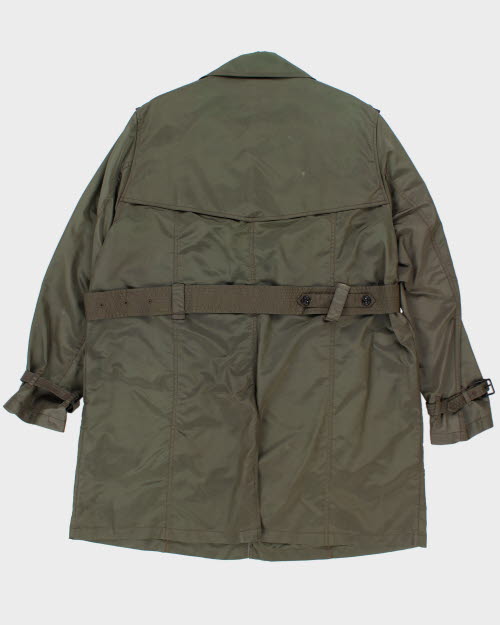 Olive Green Burberry Raincoats Burberry Green Raincoat XL