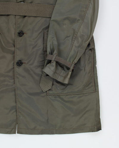 Burberry Green Raincoat - XL
