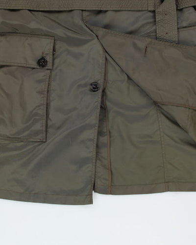 Burberry Green Raincoat - XL