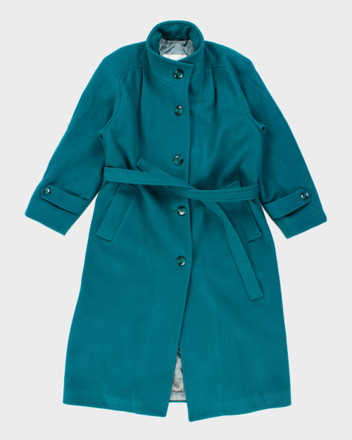 London Fog Wool Long Coat - M