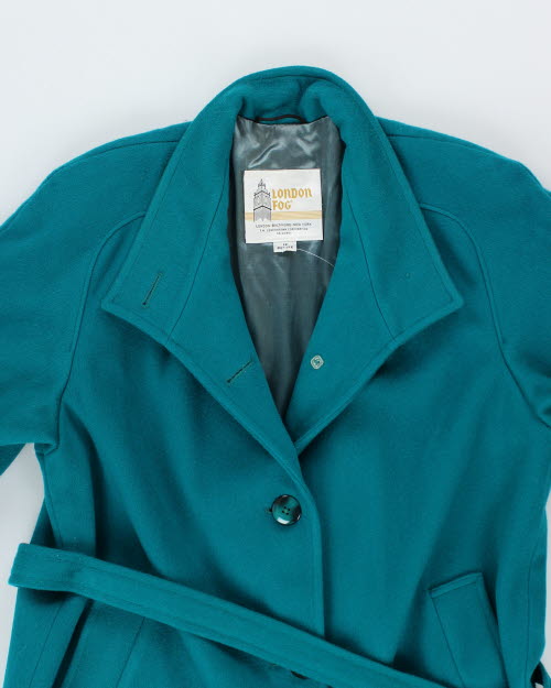 London Fog Wool Long Coat - M