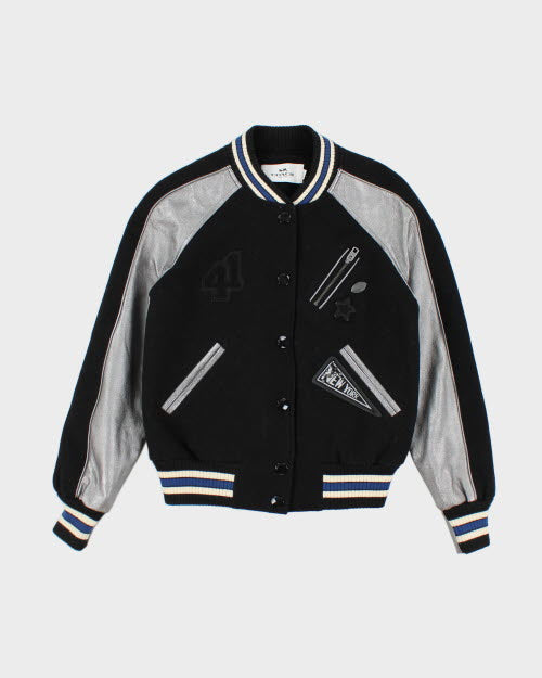 Vintage Coach Two Tone Varsity Jacket - XS