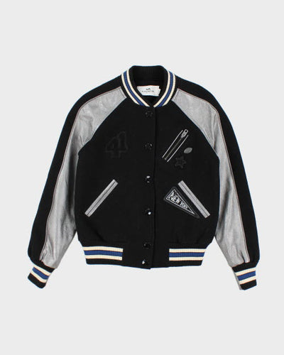 Vintage Coach Two Tone Varsity Jacket - XS