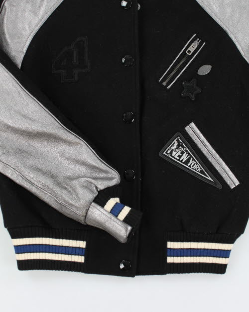 Vintage Coach Two Tone Varsity Jacket - XS