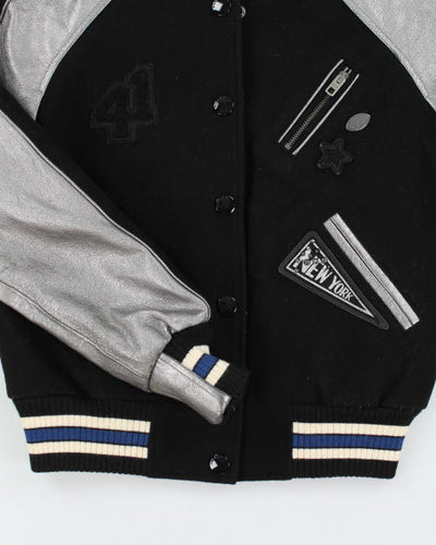 Vintage Coach Two Tone Varsity Jacket - XS