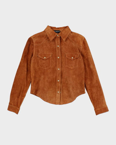 Y2k 00s Bebe Suede Shacket - L