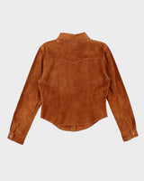 Y2k 00s Bebe Suede Shacket - L