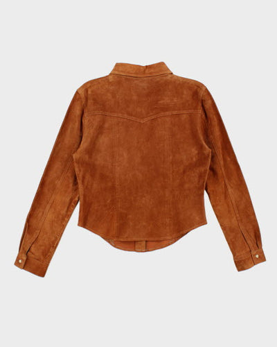 Y2k 00s Bebe Suede Shacket - L