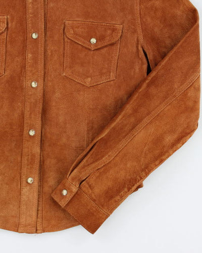 Y2k 00s Bebe Suede Shacket - L