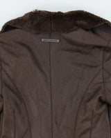 Y2k 00s DKNY Faux Fur Jacket - XS