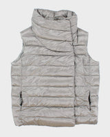Ralph Lauren Silver Puffer Bodywarmer - L