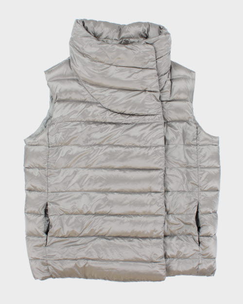Ralph Lauren Silver Puffer Bodywarmer - L