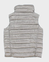 Ralph Lauren Silver Puffer Bodywarmer - L