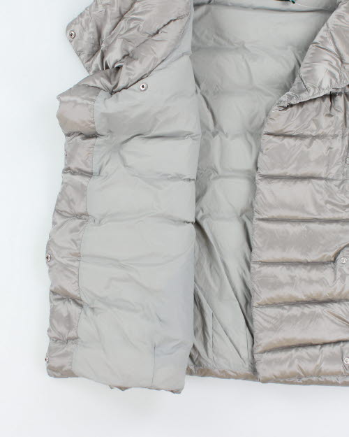 Ralph Lauren Silver Puffer Bodywarmer - L