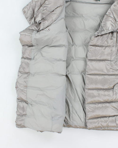 Ralph Lauren Silver Puffer Bodywarmer - L