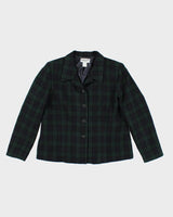 Pendleton Wool Check Blazer - L