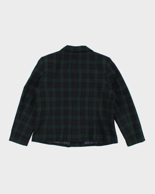 Pendleton Wool Check Blazer - L