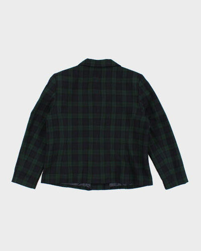 Pendleton Wool Check Blazer - L