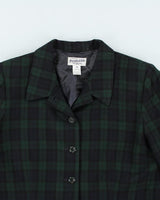 Pendleton Wool Check Blazer - L