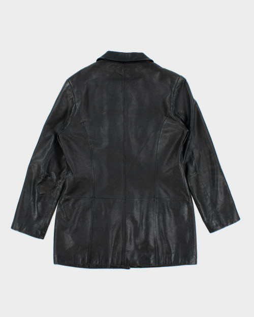 Vintage 90's Danier Leather Button Up Jacket - M